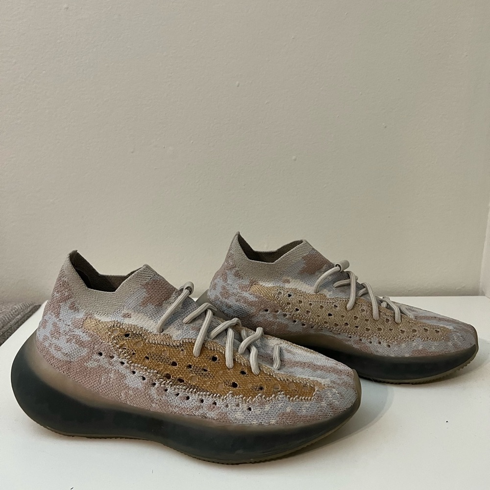 Yeezy 380 Pepper Reflective Sneakers.